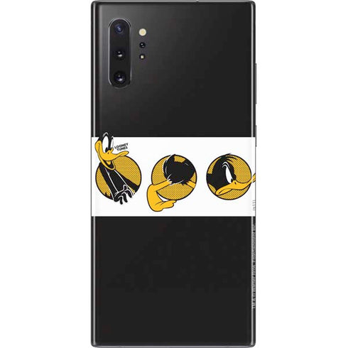 Looney Tunes Daffy Duck Three Circles Galaxy Note 10 Plus Skin