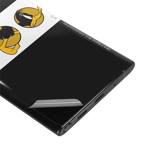 Looney Tunes Daffy Duck Three Circles Galaxy Note 10 Plus Skin