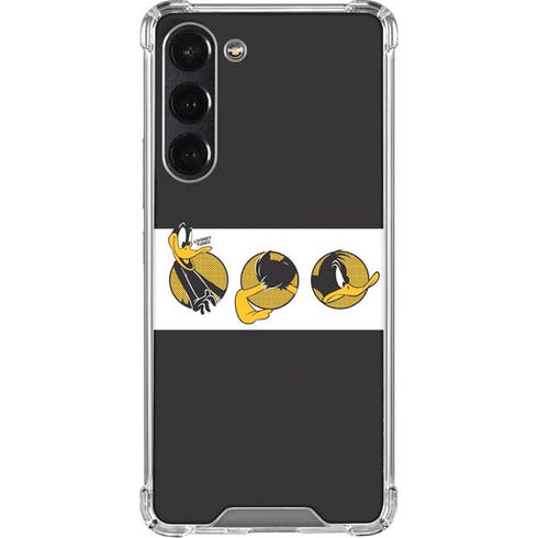 Looney Tunes Daffy Duck Three Circles Galaxy S24 FE Clear Case