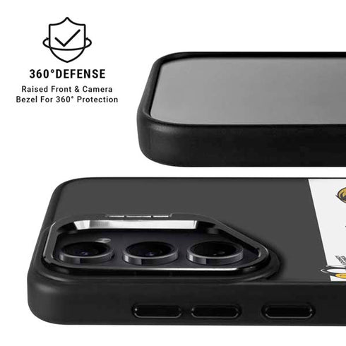 Looney Tunes Daffy Duck Three Circles Galaxy S25 Kickstand Case