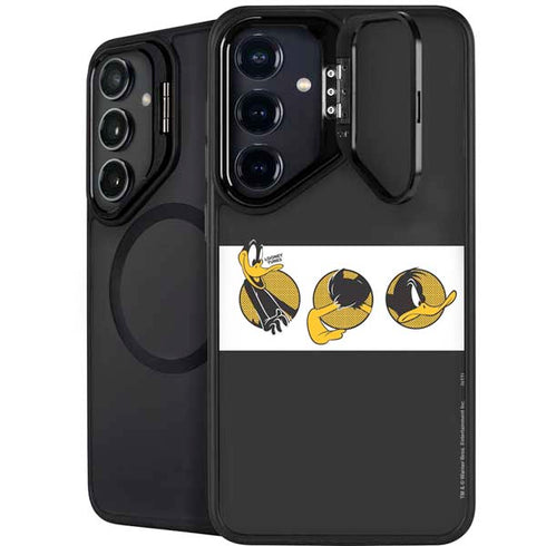 Looney Tunes Daffy Duck Three Circles Galaxy S25 Plus Kickstand Case