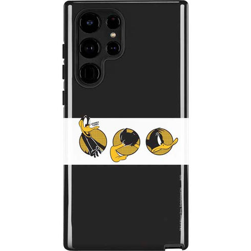 Looney Tunes Daffy Duck Three Circles Galaxy S25 Ultra Impact Case