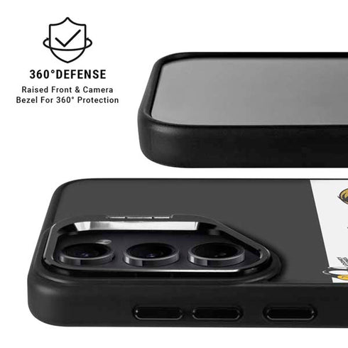 Looney Tunes Daffy Duck Three Circles Galaxy S24 Ultra Kickstand Case