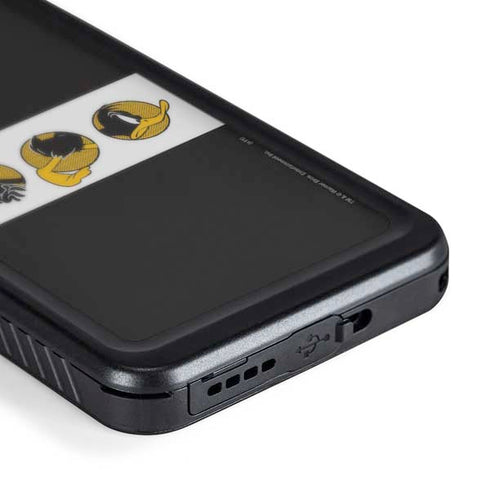 Looney Tunes Daffy Duck Three Circles Galaxy S24 Waterproof Case