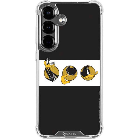 Looney Tunes Daffy Duck Three Circles Galaxy S26 Plus Clear Case