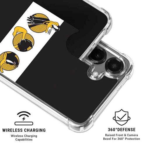 Looney Tunes Daffy Duck Three Circles Galaxy S26 Plus Clear Case