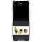 Looney Tunes Daffy Duck Three Circles Galaxy Z Flip6 Clear Case