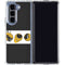 Looney Tunes Daffy Duck Three Circles Galaxy Z Fold5 5G Clear Case
