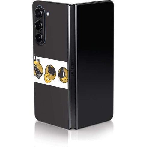 Looney Tunes Daffy Duck Three Circles Galaxy Z Fold5 5G Skin
