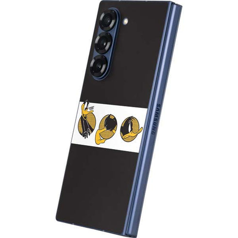 Looney Tunes Daffy Duck Three Circles Galaxy Z Fold6 Skin