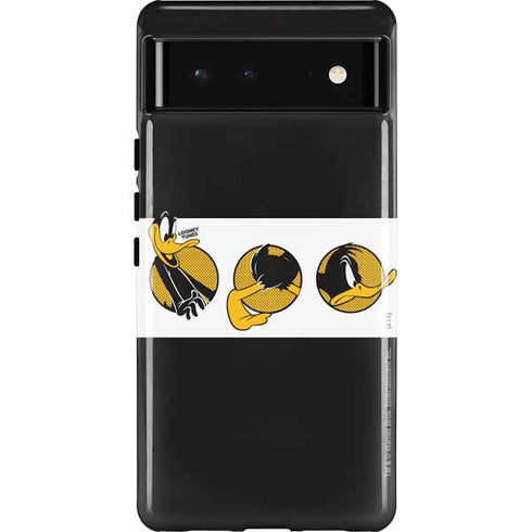 Looney Tunes Daffy Duck Three Circles Pixel Cases