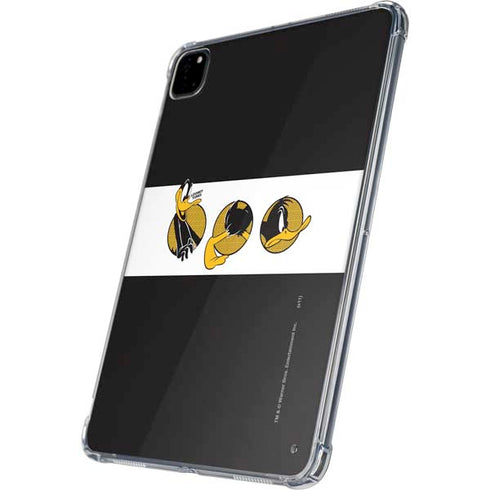 Looney Tunes Daffy Duck Three Circles iPad Pro 11in (2024) Clear Case