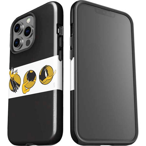 Looney Tunes Daffy Duck Three Circles iPhone 15 Pro Impact Case
