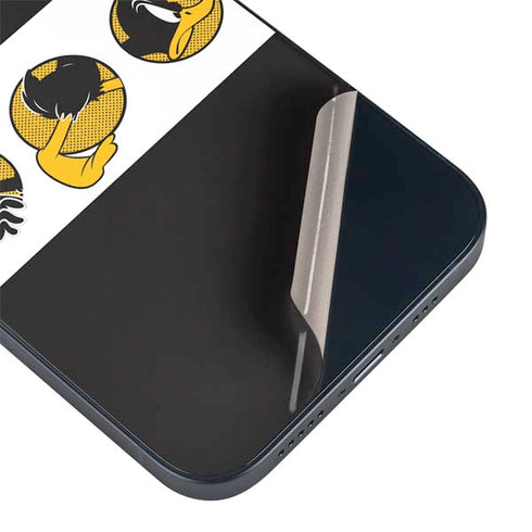 Looney Tunes Daffy Duck Three Circles iPhone 15 Skin