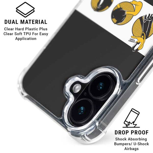 Looney Tunes Daffy Duck Three Circles iPhone 16 MagSafe Case