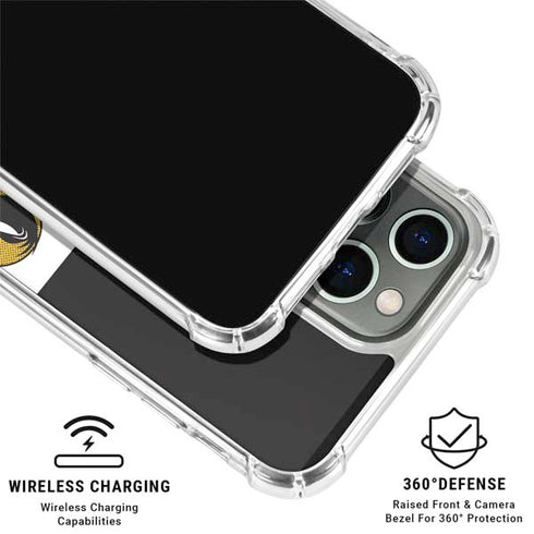 Looney Tunes Daffy Duck Three Circles iPhone 16 Pro Clear Case