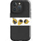Looney Tunes Daffy Duck Three Circles iPhone 16 Pro Impact Case