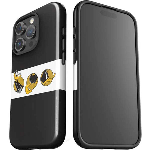 Looney Tunes Daffy Duck Three Circles iPhone 16 Pro Impact Case