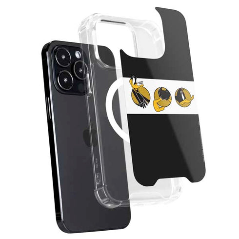 Looney Tunes Daffy Duck Three Circles iPhone 16 Pro Max MagSafe Case