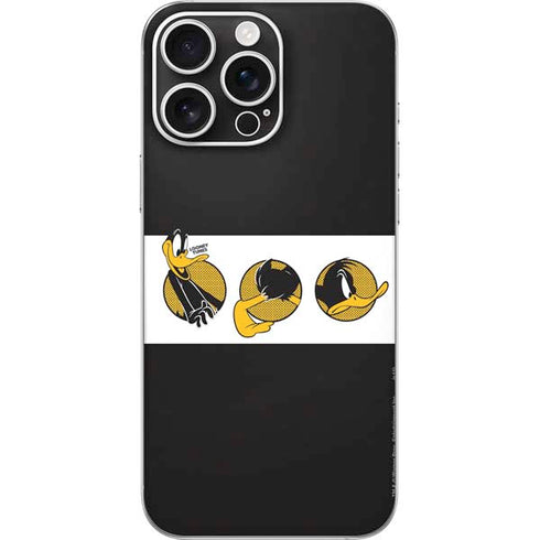 Looney Tunes Daffy Duck Three Circles iPhone 16 Pro Max Skin