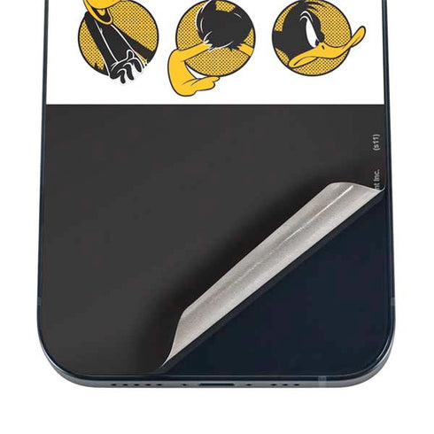 Looney Tunes Daffy Duck Three Circles iPhone 16 Skin
