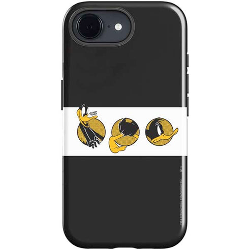 Looney Tunes Daffy Duck Three Circles iPhone 16e Impact Case