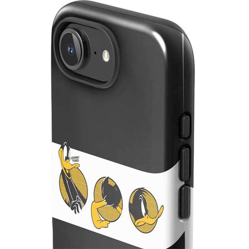 Looney Tunes Daffy Duck Three Circles iPhone 16e Impact Case