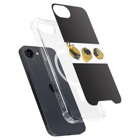 Looney Tunes Daffy Duck Three Circles iPhone 16e MagSafe Case