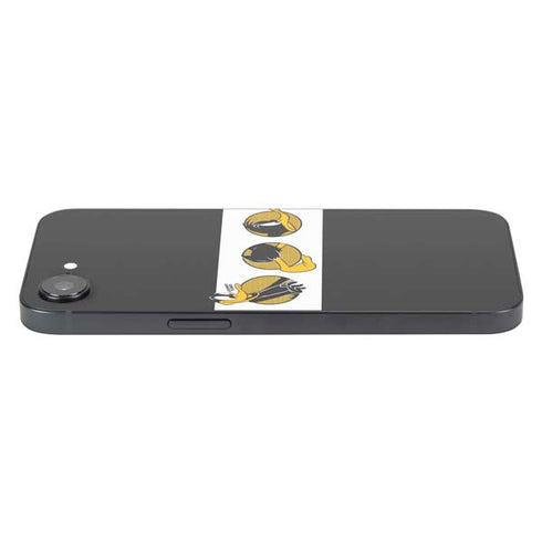 Looney Tunes Daffy Duck Three Circles iPhone 16e Skin