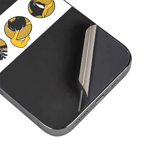 Looney Tunes Daffy Duck Three Circles iPhone 16e Skin