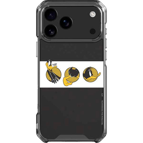 Looney Tunes Daffy Duck Three Circles iPhone 18 Pro Max Clear Case