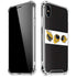 Looney Tunes Daffy Duck Three Circles iPhone X/XS Clear Case
