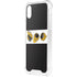 Looney Tunes Daffy Duck Three Circles iPhone XS Clear Case