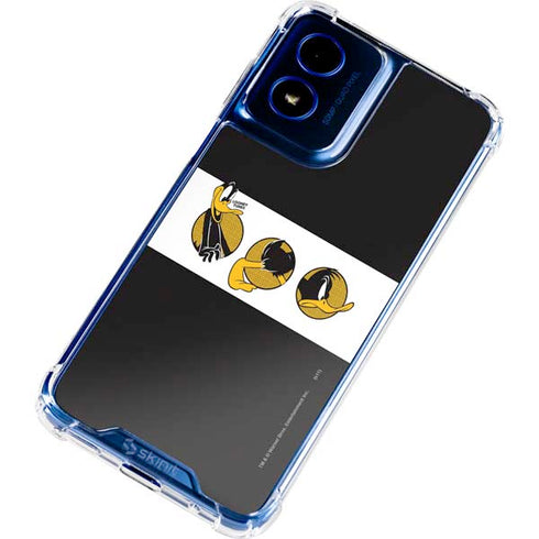 Looney Tunes Daffy Duck Three Circles Moto G Play 4G (2024) Clear Case