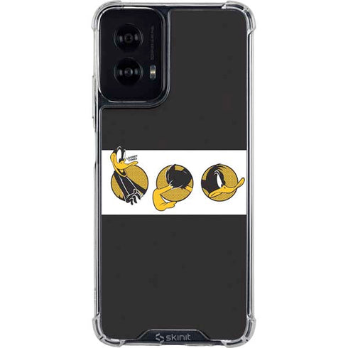 Looney Tunes Daffy Duck Three Circles Moto G Power 5G (2024) Clear Case