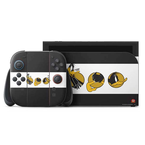 Looney Tunes Daffy Duck Three Circles Nintendo Switch 2 (2025) with Joy-Con Skin
