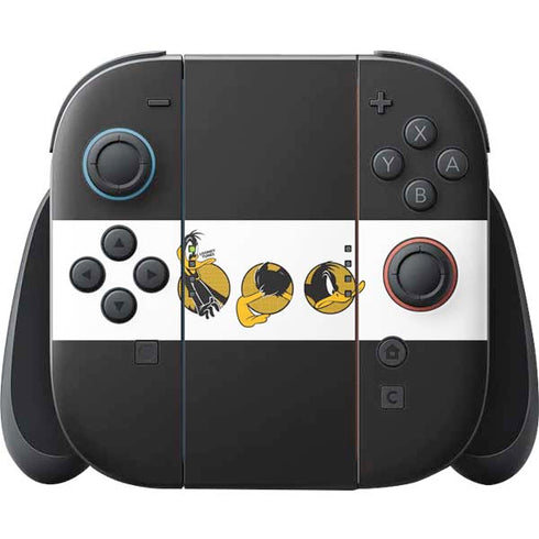 Looney Tunes Daffy Duck Three Circles Nintendo Switch 2 (2025) Joy-Con Controller Skin