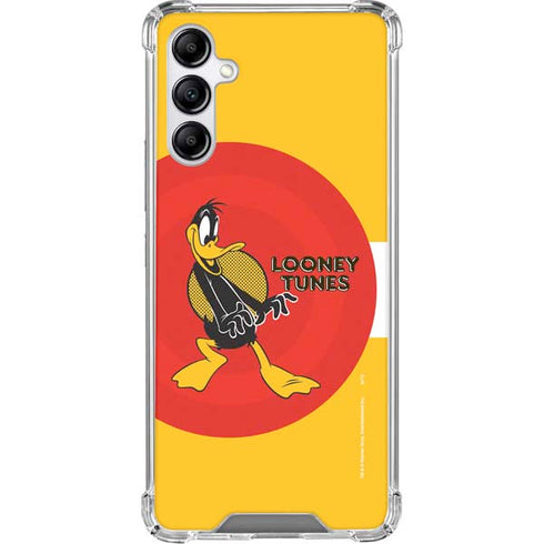 Looney Tunes Daffy Duck Yellow Stripes Gabb Phone 4 Clear Case