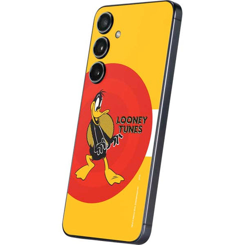 Looney Tunes Daffy Duck Yellow Stripes Galaxy A16 5G Skin