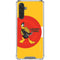 Looney Tunes Daffy Duck Yellow Stripes Galaxy A17 Clear Case