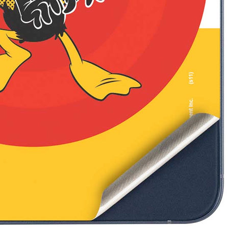 Looney Tunes Daffy Duck Yellow Stripes Galaxy A35 5G Skin