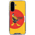 Looney Tunes Daffy Duck Yellow Stripes Galaxy A36 5G Clear Case