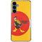 Looney Tunes Daffy Duck Yellow Stripes Galaxy A55 5G Clear Case