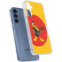Looney Tunes Daffy Duck Yellow Stripes Galaxy A55 5G Clear Case