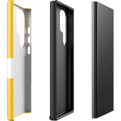 Looney Tunes Daffy Duck Yellow Stripes Galaxy S23 Ultra Pro Case