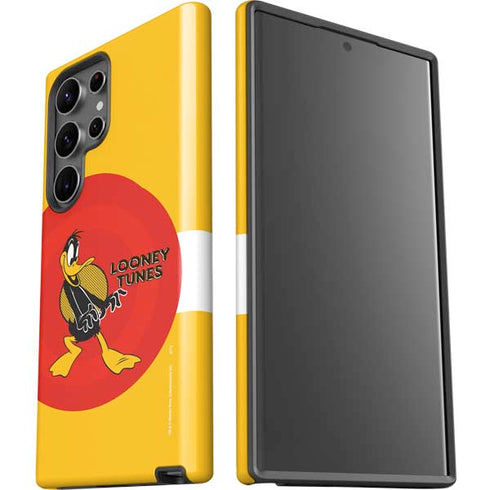 Looney Tunes Daffy Duck Yellow Stripes Galaxy S23 Ultra Pro Case