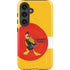 Looney Tunes Daffy Duck Yellow Stripes Galaxy S25 Impact Case