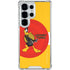 Looney Tunes Daffy Duck Yellow Stripes Galaxy S25 Ultra Clear Case