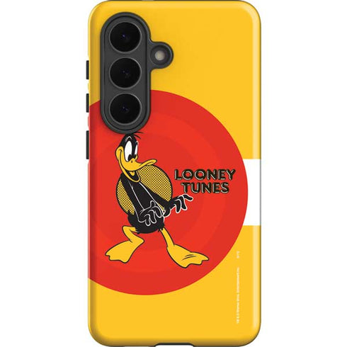 Looney Tunes Daffy Duck Yellow Stripes Galaxy S26 Impact Case