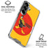Looney Tunes Daffy Duck Yellow Stripes Galaxy S26 Plus Clear Case